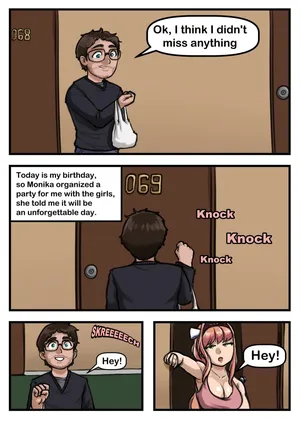 [Oni Senpai Art] Gender Change Party