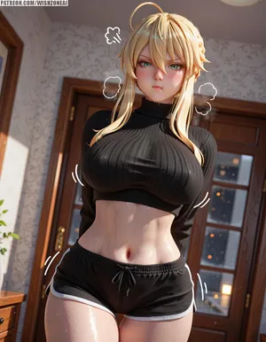 Sabe r- Fate/stay night [AI Generated] WISH ZONE AI