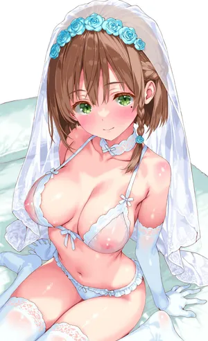 [うにたる] 灯華ちゃんウェディングランジェリー