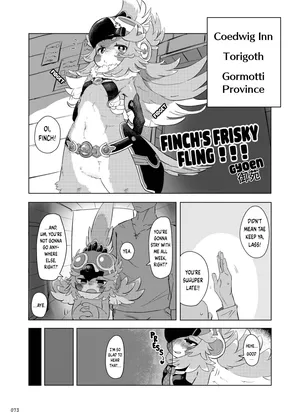 [Gyoen] Ibuki-Ibuki Ibuki!!! | Finch's Frisky Fling!!! (Furreedom Vol.1) [English]