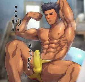 [funa]2022 02 大樹ポーズモデル (ナツリバ)