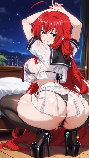 Booster Red - 莉雅絲（惡魔高校）  [AI Generated]