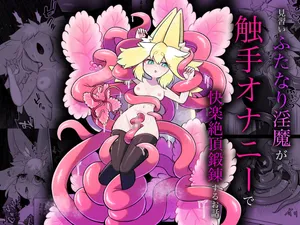 [Moto no Hondana (Moto)] Minarai futanari inma ga shokushu onanī de kairaku zetchō tanren suru ohanashi [Digital]