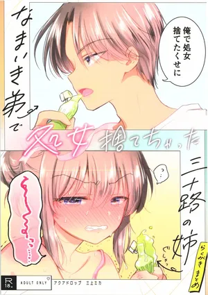 (C105)[AquaDrop (Mikami Mika)] Collection of Sketches Regarding the Sister in Her Thirties Who Lost Her Virginity to Her Arrogant Younger Brother