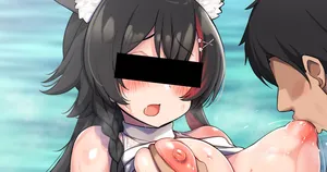 [sakanaya] 彼氏のお願いを断れず白昼堂々の青 姦をしてしまう