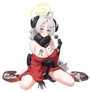 [炭水] お正月差分 毛とか母乳とか