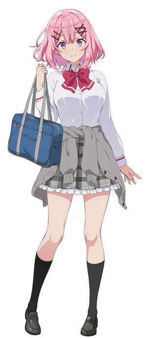 [Nanika Iru]  It looks like a character design sketch for Amaori Renako. (To LOVE-Ru)