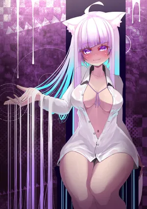 [カジマコト] 猫又おかゆ (ホロライブ)