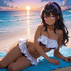 LewdShores_BonusPack_pokegirls tits and waves2 [AI Generated]