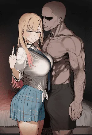 喜多川海夢  X  (pictSPACE 玄界灘)  [AI Generated]