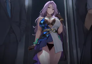 [鬼见愁 (天崩地裂水倒流) ] Jade - Honkai: Star Rail (Pixiv) (AI Generated)