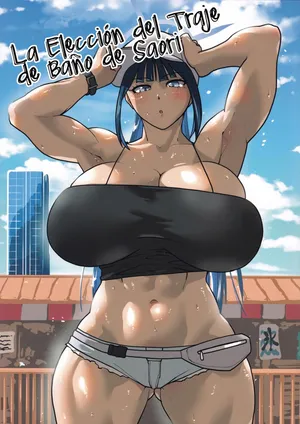 (C106) [Sora wa Chimidoro (Sorahati Midoro)] Saori no Mizugi Test｜La Elección del Traje de Baño de Saori (Blue Archive){Spanish} {EbisuTraslade - Winder}