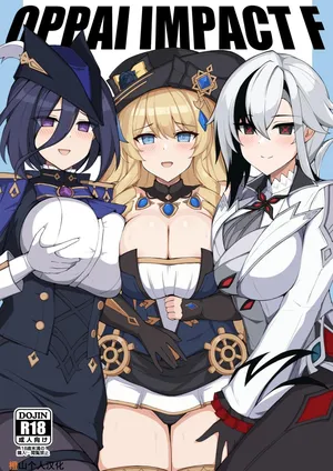 [Kyojinkou (Toyo)] OPPAI IMPACT F (Genshin Impact) [Chinese] [橙山个人汉化] [Digital]