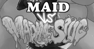 [Nunchaku] メイドVS変態ナメクジおばさん