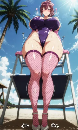 [FHM894] Akane Nanao beach ntr2