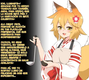 [Izanagi (Otoo)] Senko-san sennou hyottoko fera |  Lavado de cerebro de Senko-san: Felación con cara de Hyottoko [Spanish]