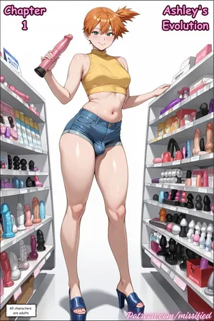 [Missified] Ashey's Evolution [Chapter 1 & 2 ] [AI Generated] [Digital]