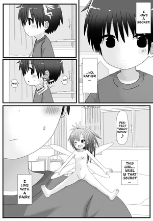 [Hanbun Kyojaku] Chicchai Yousei-chan to Ecchi | Lewding with a Small Fairy [English] [Tabunne Scans]