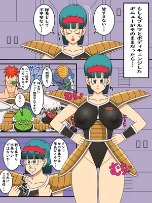 [Sumiso] Ginyu Bulma Body Change Manga (Dragon Ball Z)