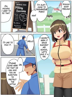 [U Donko] A girl who becomes a cow girl