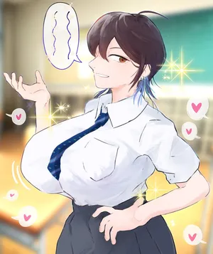 [犬派式] 爆乳王子様女子の裏側