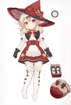 [Fanbox]2024-02-23-クレー 魔女スキンバージョン [kuronell&Tama] [Re-output the difference] [Decensored]