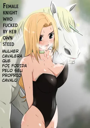 Female knight who fucked by her own steed