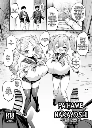 [OVing (Obui)] Paihame Nakayoshi Zenpen Bonus Book [Spanish] [Oppai Lovers] [Digital]