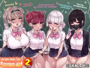 [Misaki (Gennsui)] Kokugo Sansuu Rika Fuuzoku 2 Jigenme [Portuguese-BR]