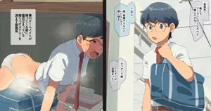 [Pes] ルームメイトが帰ってくる前にオナニーしたい委員長