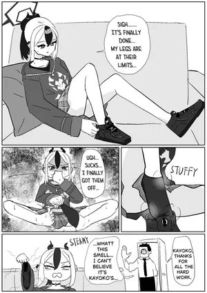[Sockshop / ヤバい靴下屋さん] Massaging Kayoko's After-mission Stinky Feet