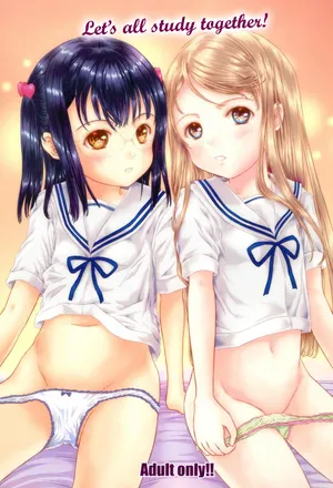 (C89) [Shiawase Manjuu (Shiawase 1500)] Minna de Obenkyou Shimasho!! [English] [CulturedCommissions]