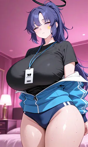 [AI GENERATED] [PIXIV FANBOX] Gettan Yuuka thigh fuck