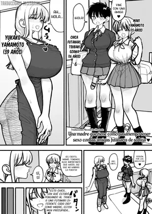[Agagaga] Musume no Futanari Tomodachi to Koubi suru no ga Shumi no Mama-san♥ | Una madre que tiene como pasatiempo tener sexo con las amigas futanaris de su hija♥ [Spanish] [Traducciones necesarias]