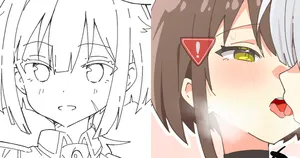 [うすしお丸] 【リクエスト】堕天使No.0とフラグちゃん