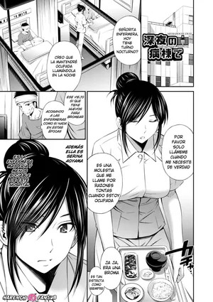 [Sabashi Renya] Shinya no Byoudou de | Medianoche en el pabellon del Hospital [Spanish] [Decensored] [Harenchi no Fansub] [Digital]