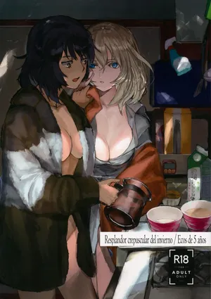 (C95) [GOLEM, Inc. (Ito)] Fuyu no Zankou / 5-nen no Echo | Resplandor crepuscular del invierno / Ecos de 5 años (Girls und Panzer) [Spanish] [Mister Nugget]