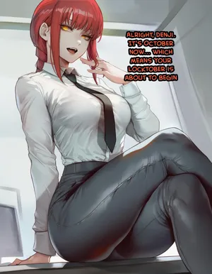 AIbby - Start Your Locktober with Makima - [Ai-Generated]