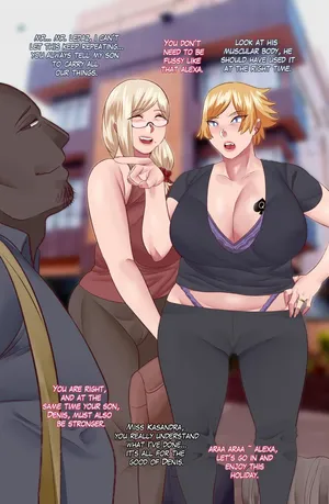 [Neko Plus] Mom and Grandma NTR Holiday part 1