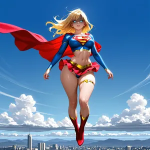 Supergirl vs Hypnosis Villain Part 1 [AI Generated]