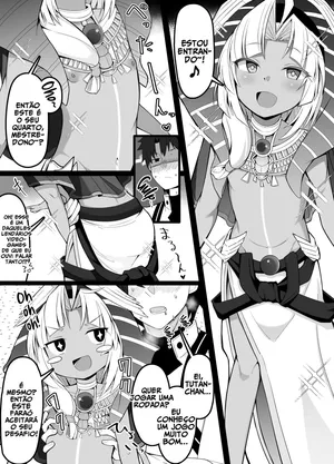 [Corundum] Tutankhamun-chan ni Kettou o Moushikomu Master | O Mestre que desafia a Tutancâmon-chan para um duelo (Fate/Grand Order) [Portuguese-BR]