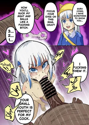 [MIOSHI no Yubi] Hypnozited Gura loves the meat