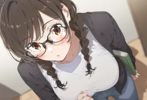 【cl-_-lo】【AI Generated】地味で固い陰キャだと思ったらS級美女の文系JDとヤリまくってる件