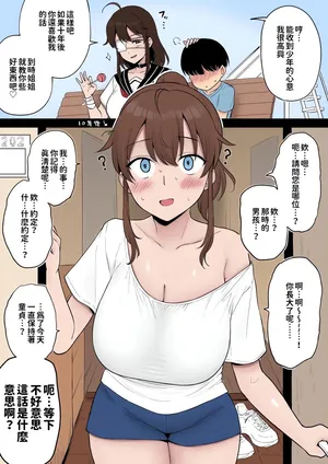 [Yue] Mukashi Yoku Asonde kureta Kinjo no Kakkoii Onee-san ni 10-nen Mae no Yakusoku o Hatashite morai ni Iku Yatsu | 讓以前經常在公園裡陪我玩的那個帥氣鄰家姐姐履行10年前的約定 [Chinese] [Colorized]