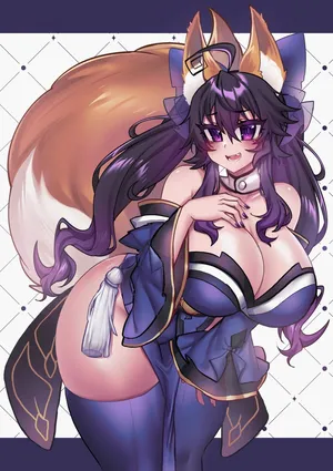 [osiimi] Nyarla do Tamamo cosplay