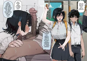 [LonkLink2] Amiga marimacho a la que se le da bien chupar [Spanish] [MixScanlation]