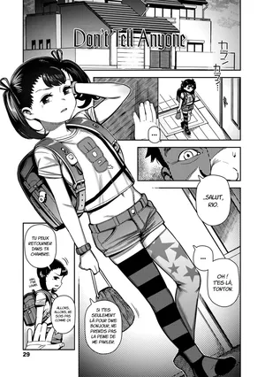 [Yawaraka Midori] Minnani Naisho da yo | Don't Tell Anyone (Chicchakute Ohisama no Nioi) [French]