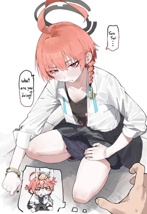 [LonkLink] 路地でのフェラ (ブルーアーカイブ)