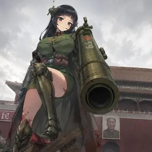 The Type 59 tanks failed to suppress [AI Generated]