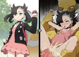 [everyday2] Marnie X Hypno (Pokémon)